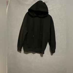 SHEIN Black Celestial Sun Moon Graphic Hoodie XS Oversized Witchy Grunge Goth